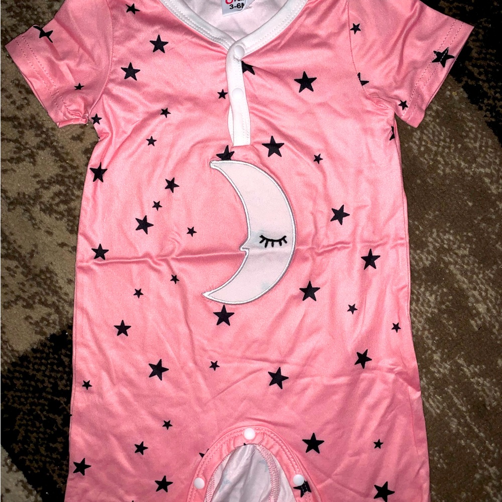 3-6 month girl pajamas